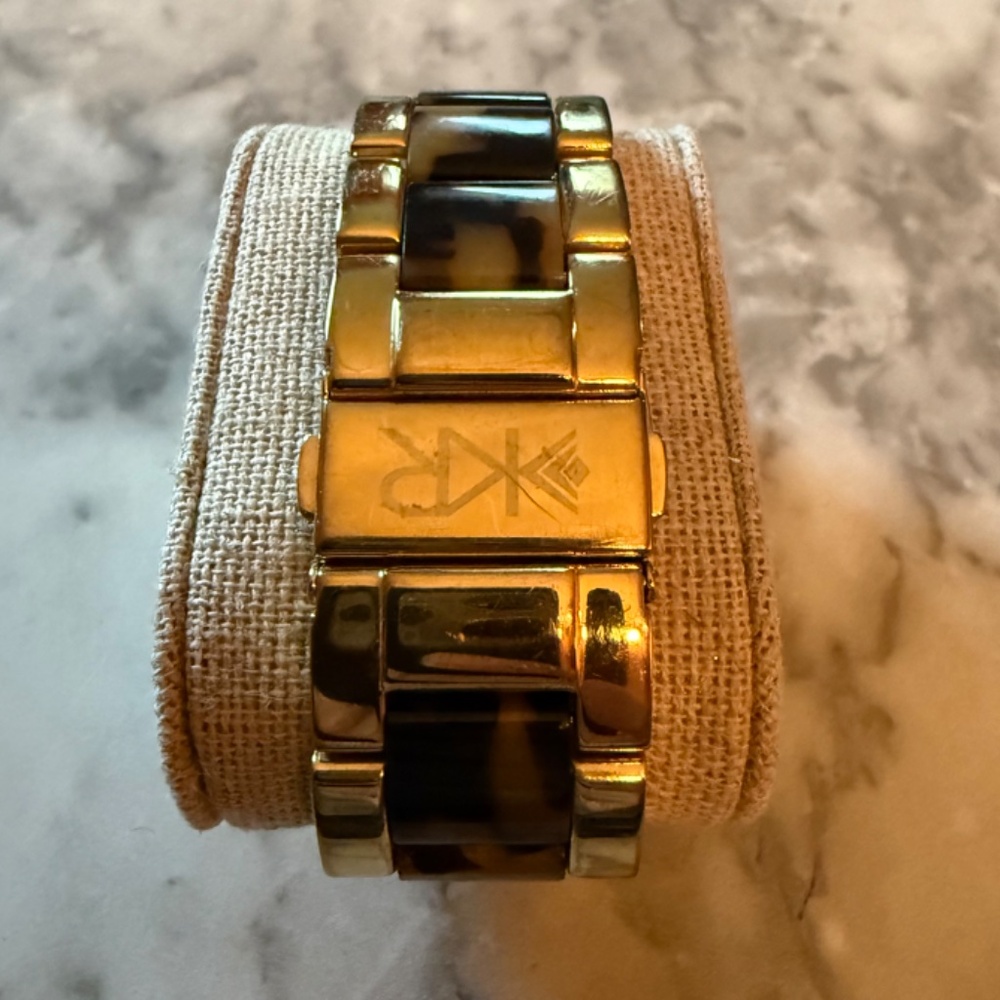 Silpada Gold And Tortoise Shell Finish Watch - image 3